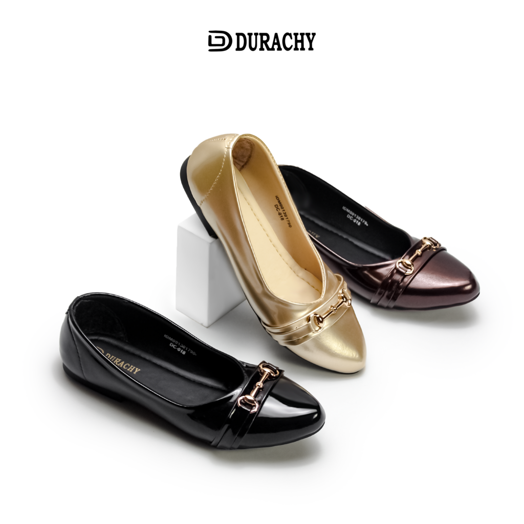 DURACHY Viola Flatshoes Wanita Lancip Daily Use Size 37 - 41